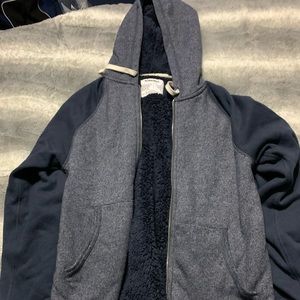 Men’s Small Dark Blue Sonoma zippered Hoodie